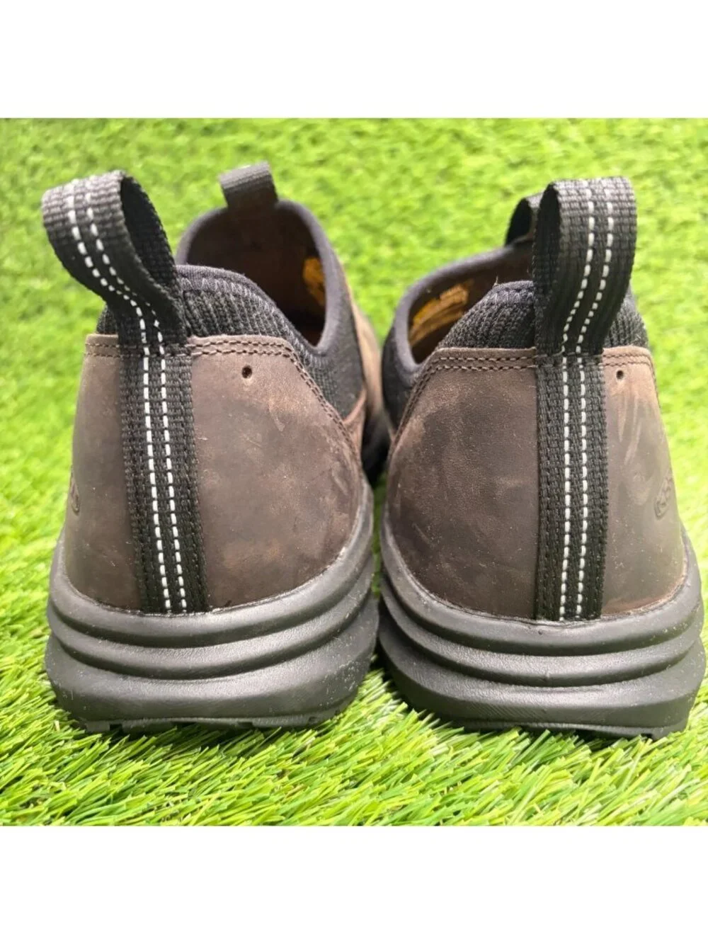 Keen Utility Vista Energy+ Shift ESD Men Size 9.5 Brown Composite Toe Work Shoes